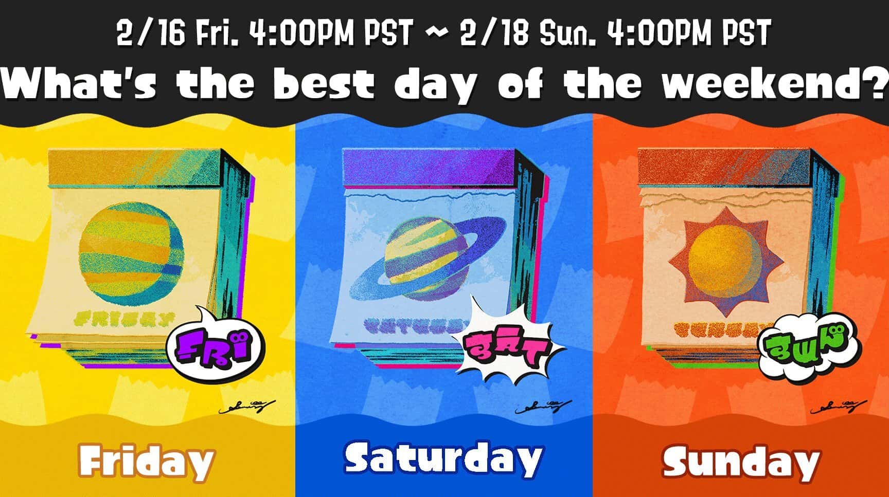 Weekend Splatfest | The Outerhaven Splatoon 3, Splatfest