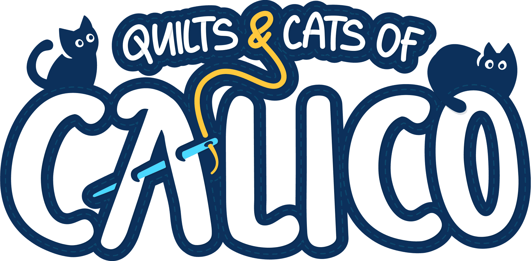 Quilts & Cats of Calico Logo | The Outerhaven