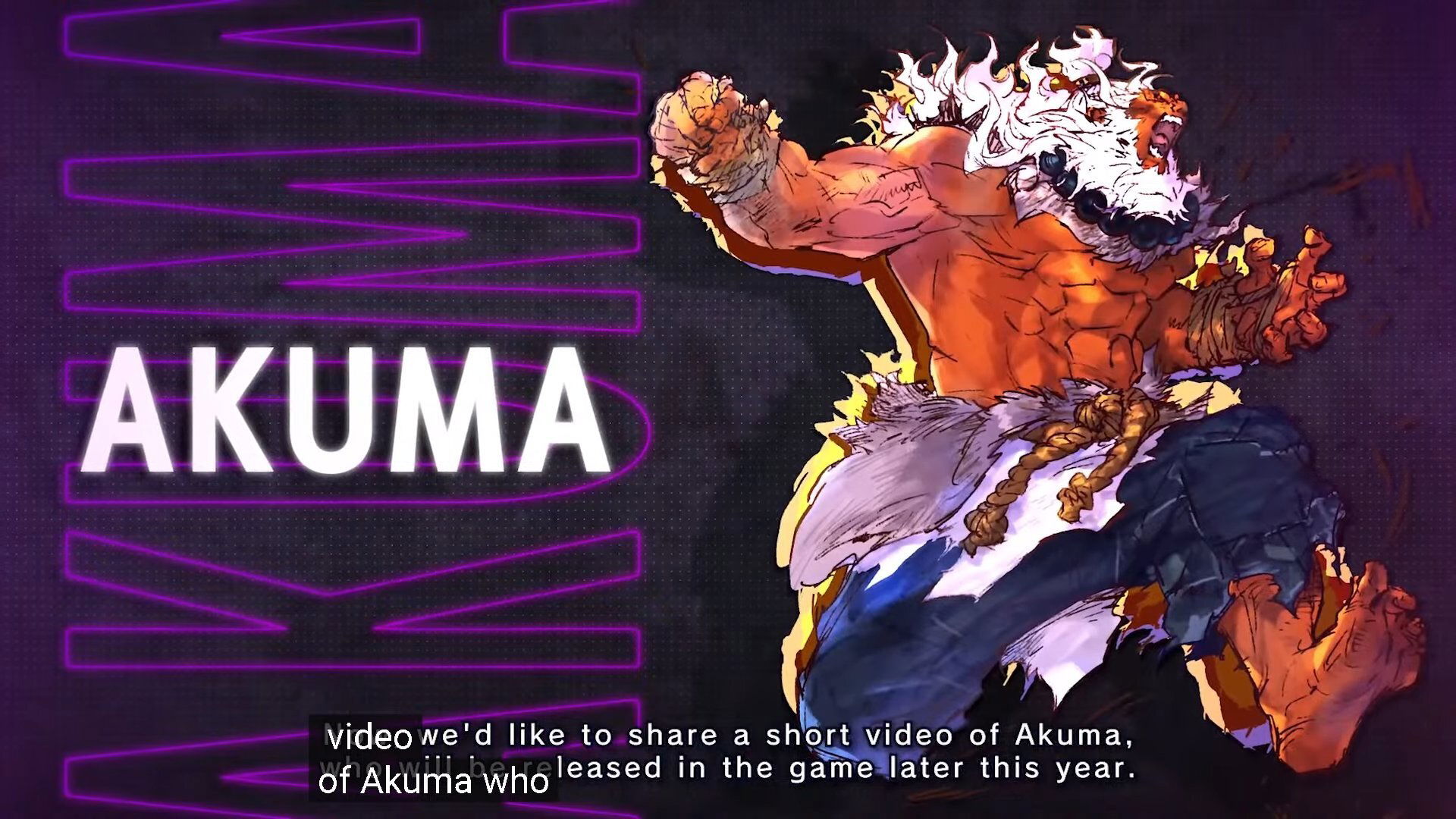 Capcom Previews Street Fighter 6’s Akuma Ahead of His Release