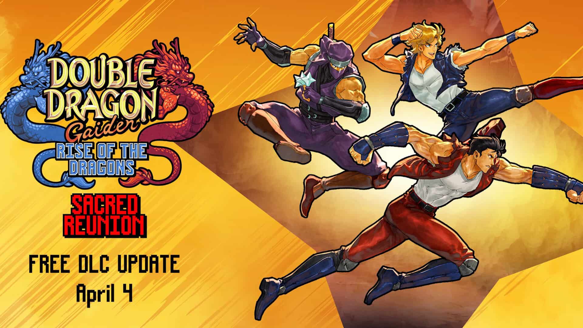 Double Dragon Gaiden Sacred Reunion DLC Header 1920x1080 | The Outerhaven Double Dragon Gaiden Sacred Reunion DLC Header 1920x1080
