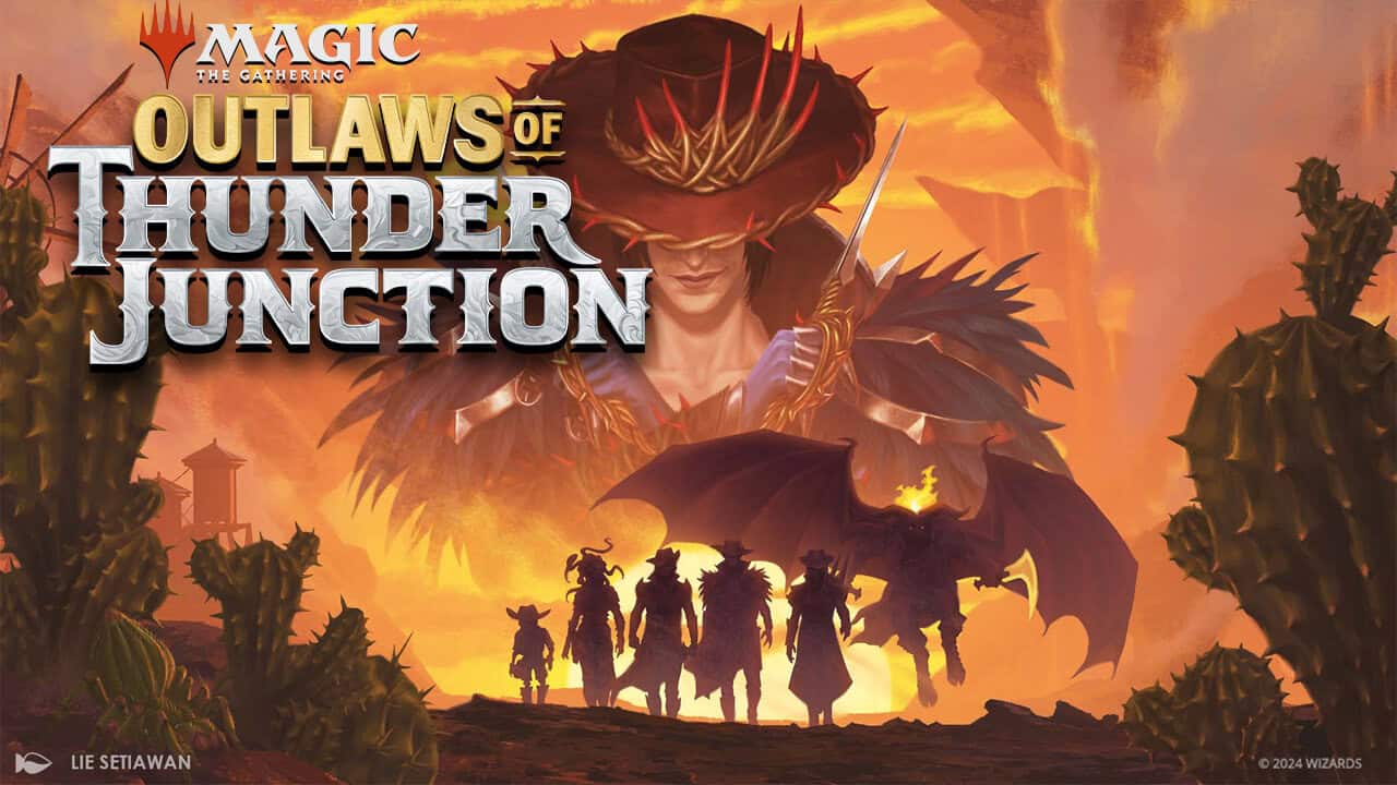 MTG-ThunderJunction-header | The Outerhaven Outlaws of Thunder Junction