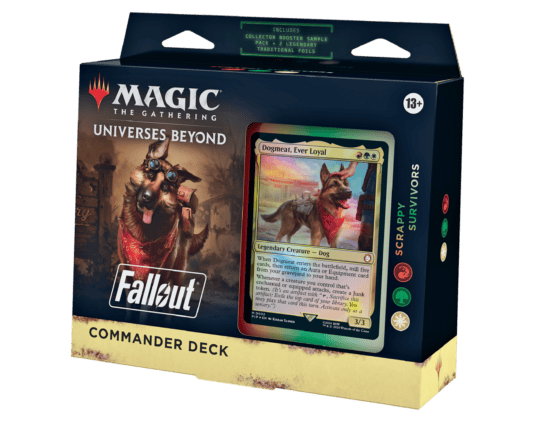 MTGxFallout-Commander-ScrappySurvivors | The Outerhaven Featuring Dogmeat, the goodest boy!