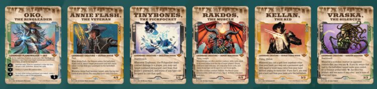 MTG_OTJ_Heist_Season_-_Outlaws | The Outerhaven Outlaws of Thunder Junction