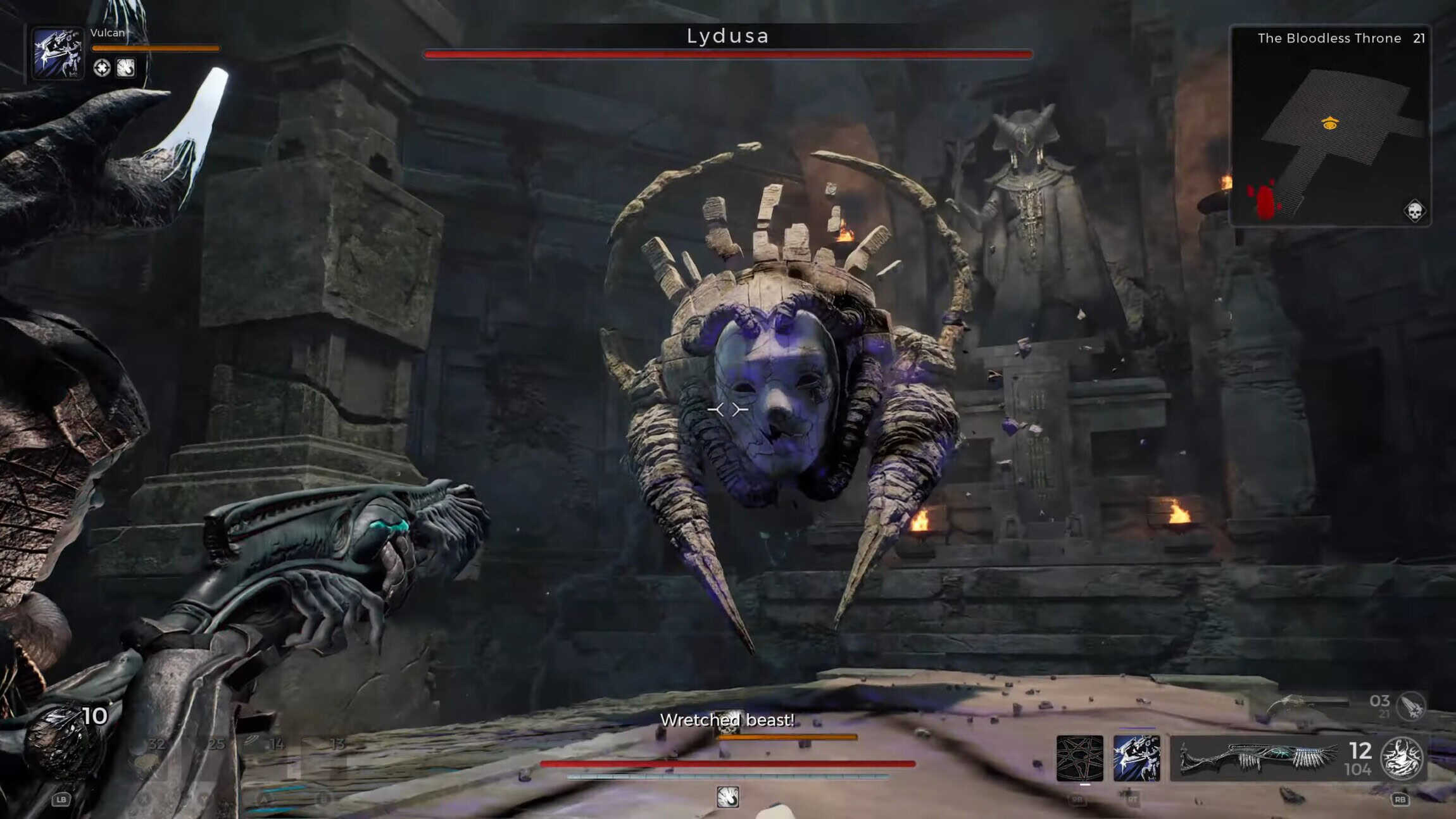 Remnant II - The Forgotten Kingdom Lydusa Boss Fight 0-6 screenshot | The Outerhaven Remnant II - The Forgotten Kingdom Lydusa Boss Fight 0-6 screenshot