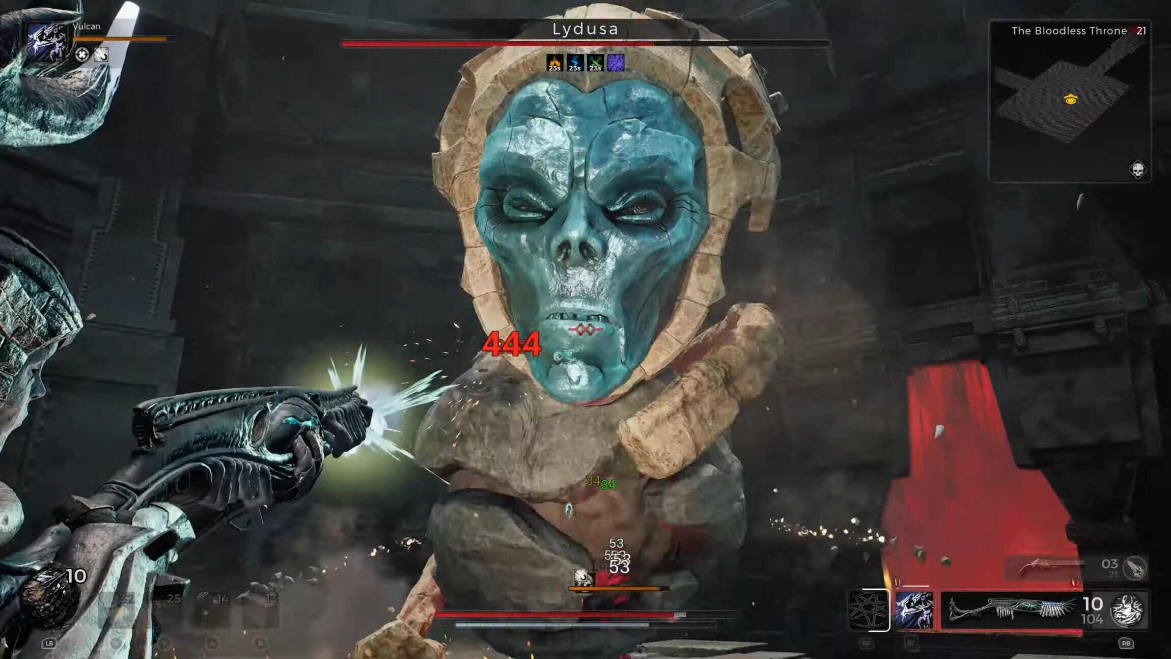 Remnant II - The Forgotten Kingdom Lydusa Boss Fight phase 2-1 | The Outerhaven Remnant II - The Forgotten Kingdom Lydusa Boss Fight phase 2-1