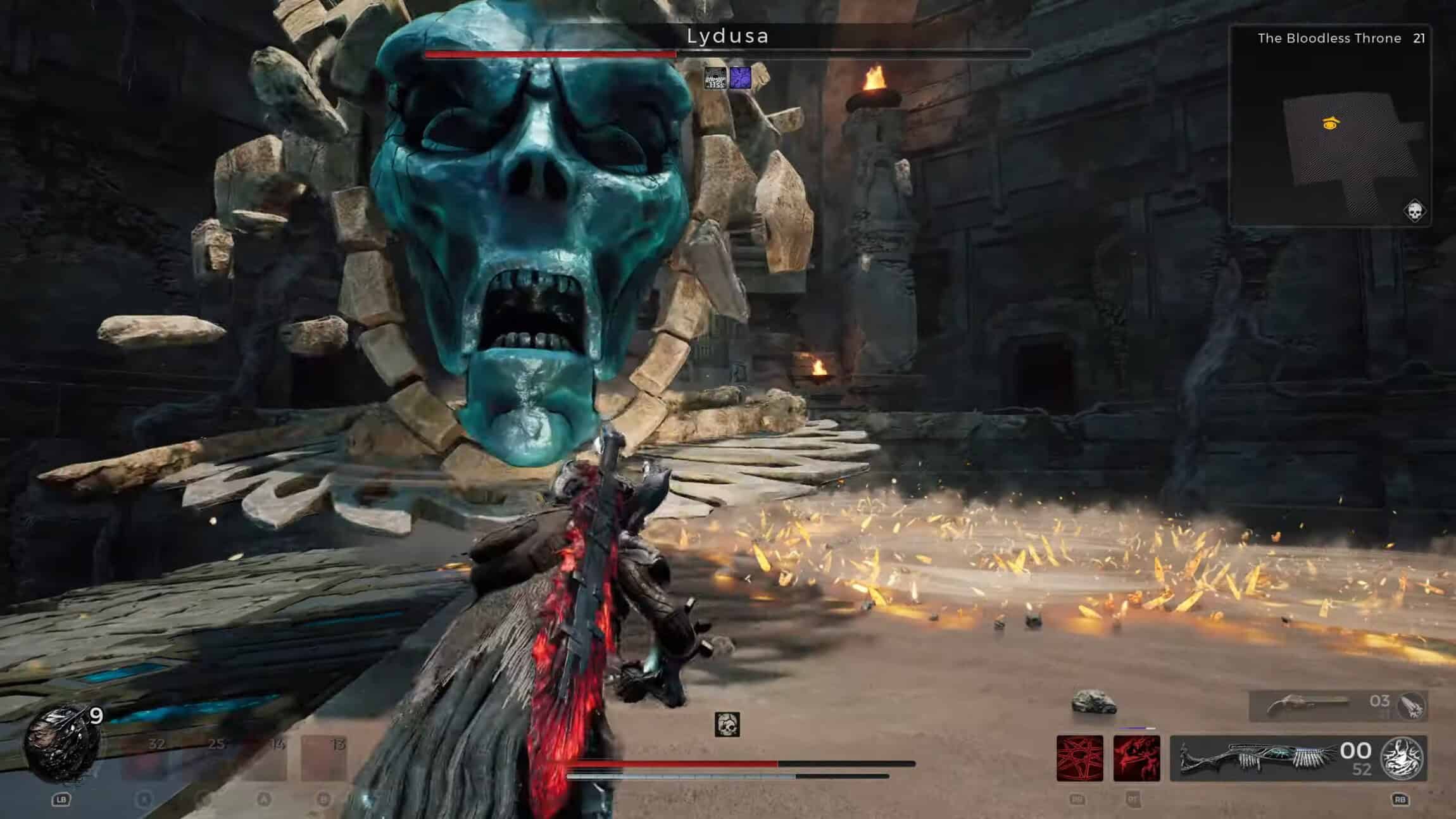 Remnant II - The Forgotten Kingdom Lydusa Boss Fight phase 2 | The Outerhaven Remnant II - The Forgotten Kingdom Lydusa Boss Fight phase 2