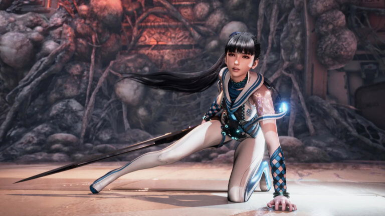 Stellar Blade - Eve superhero landing, Nintendo Switch 2