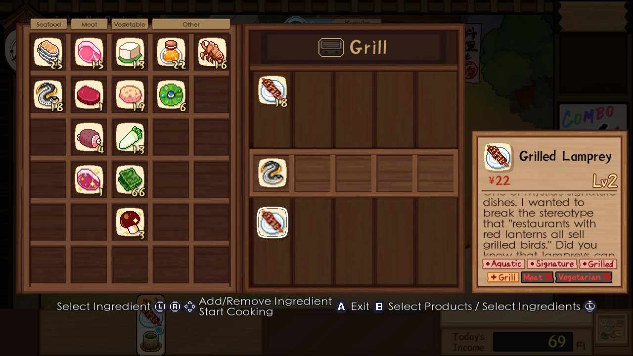 Touhou Mystia's Izakaya menu | The Outerhaven