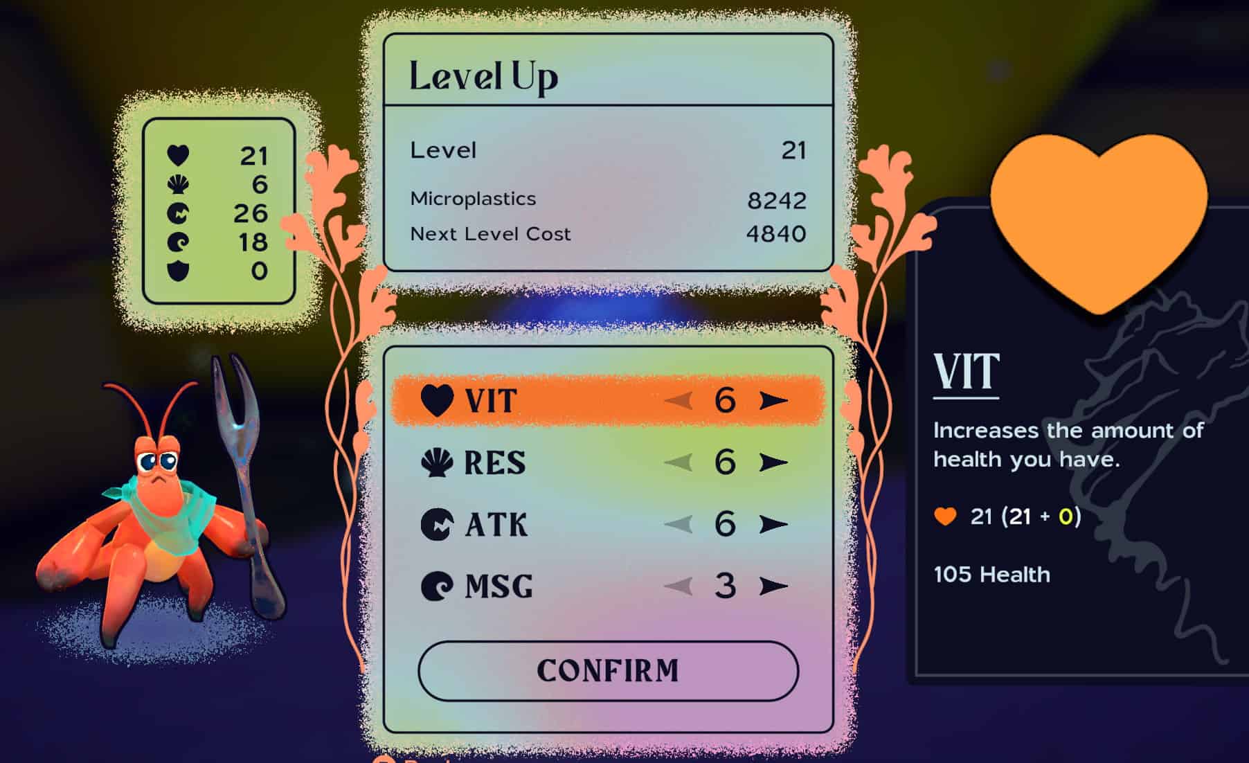 Another Crab's Treasure - stats | The Outerhaven Another Crab's Treasure - stats