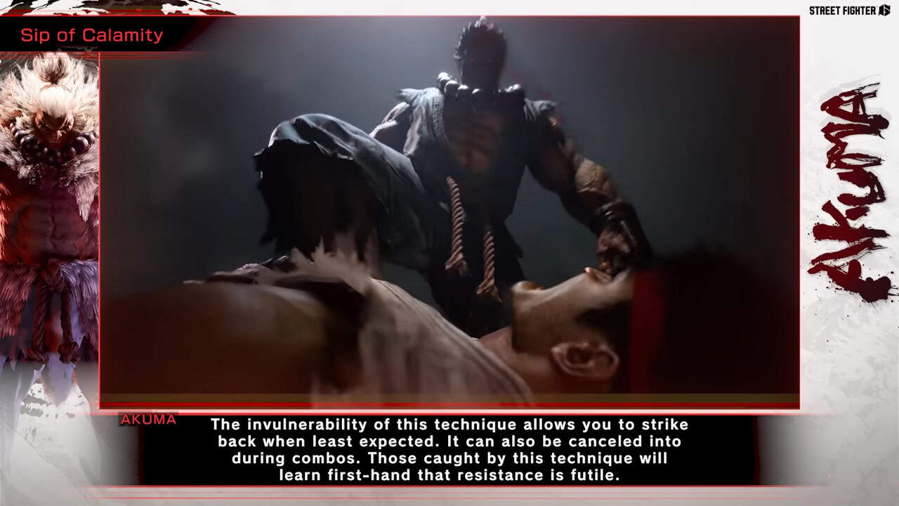 Street Fighter 6 Character Guide _ Akuma 9-31 screenshot | The Outerhaven