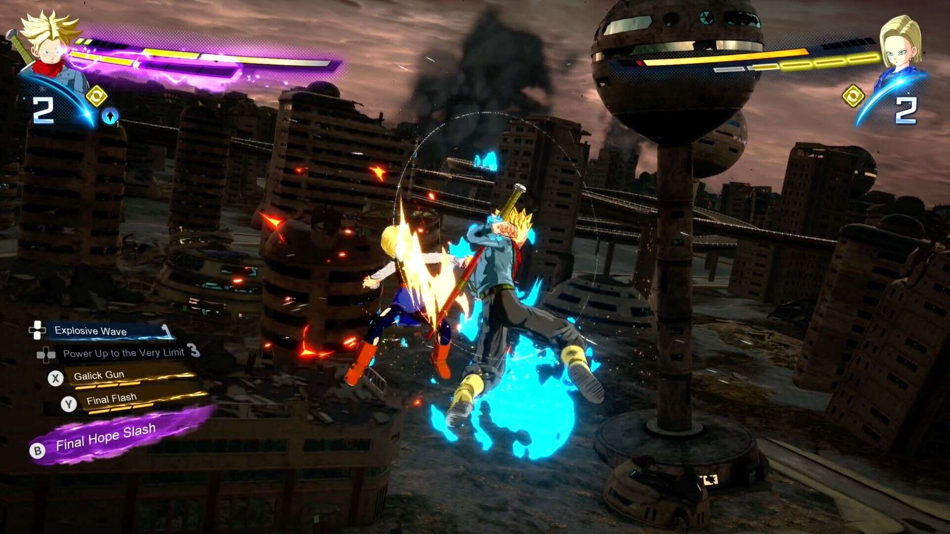 Dragon Ball Sparking Zero Gameplay image | The Outerhaven Dragon Ball: Sparking! Zero - Trunks is reliving his past.