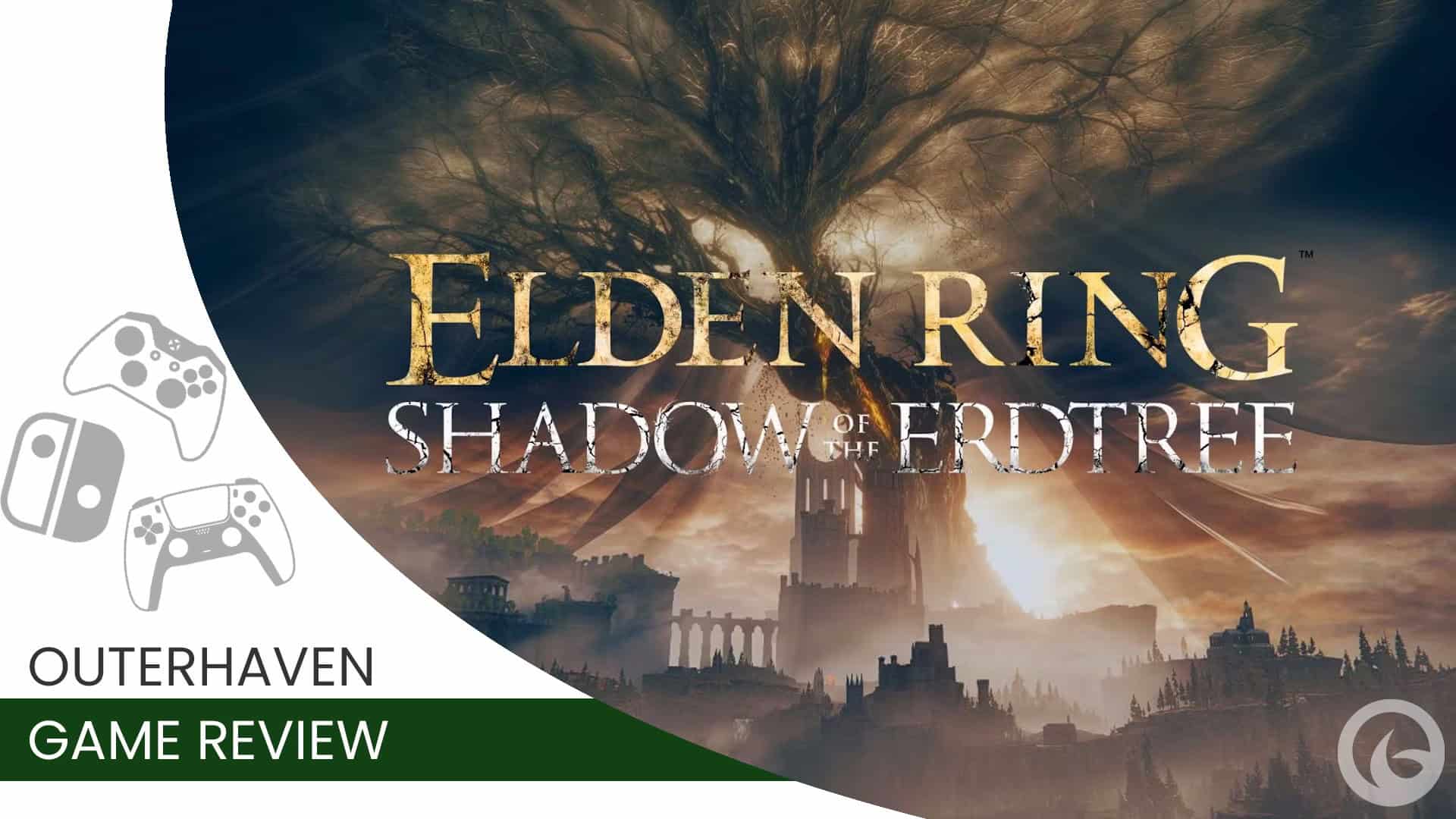 Elden Ring Shadow of the Erdtree Review Header 2025 | The Outerhaven Elden Ring Shadow of the Erdtree Review Header 2025