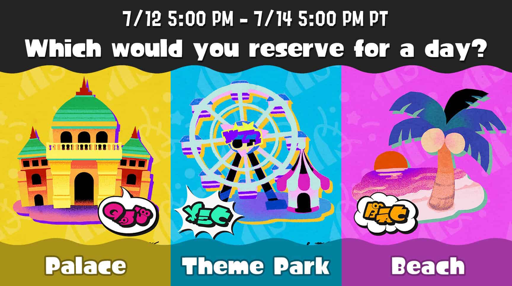 Splatfest Reservation | The Outerhaven Splatoon 3, Splatfest