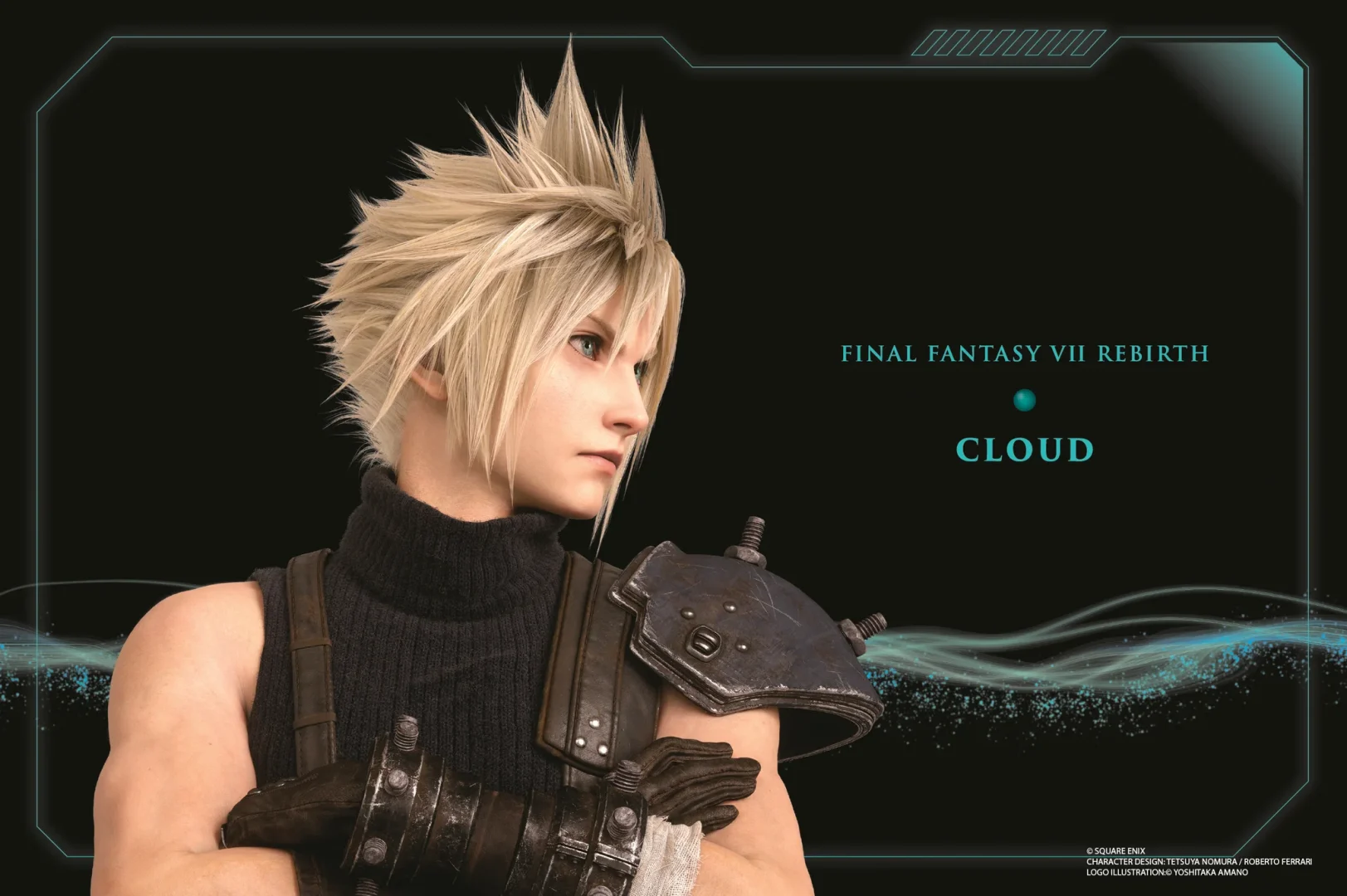 Final Fantasy VII Rebirth Poster Cloud | The Outerhaven Final Fantasy VII Rebirth Cloud