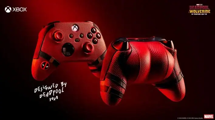 xbox-deadpool-designed-controller | The Outerhaven xbox-deadpool-designed-controller