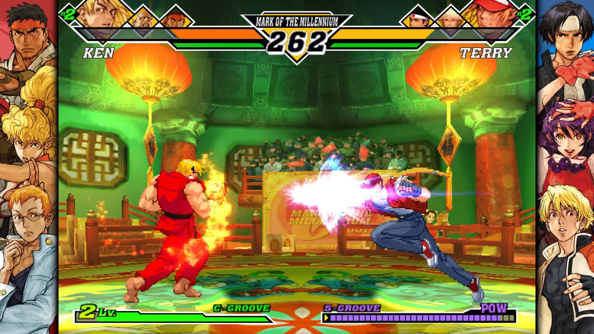 Capcom_Fighting_Collection_2_-_Capcom_vs_SNK_2_Screenshot | The Outerhaven Capcom Fighting Collection 2