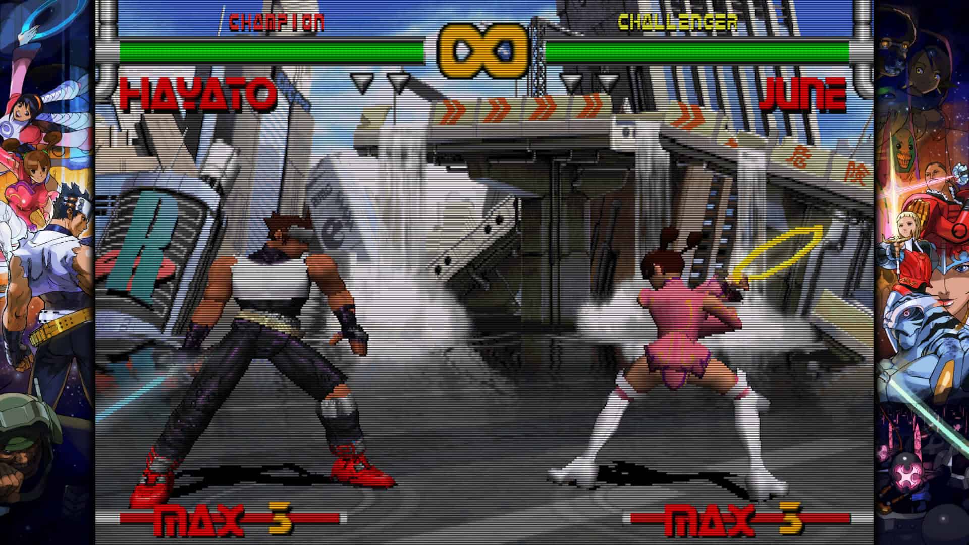 Capcom_Fighting_Collection_2_-_Display_Filter_Screenshot | The Outerhaven Capcom Fighting Collection 2