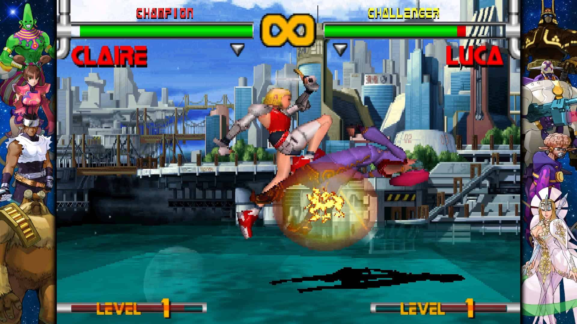 Capcom_Fighting_Collection_2_-_Plasma_Sword_Nightmare_of_Bilstein_Screenshot | The Outerhaven Capcom Fighting Collection 2