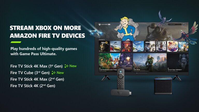 Xbox Game Pass on more Fire TV devices