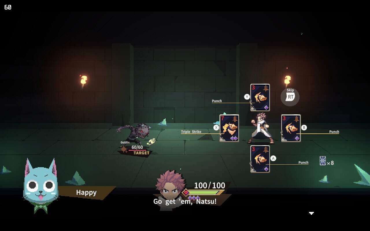 Fairy Tail: Dungeons Natsu Combat | The Outerhaven