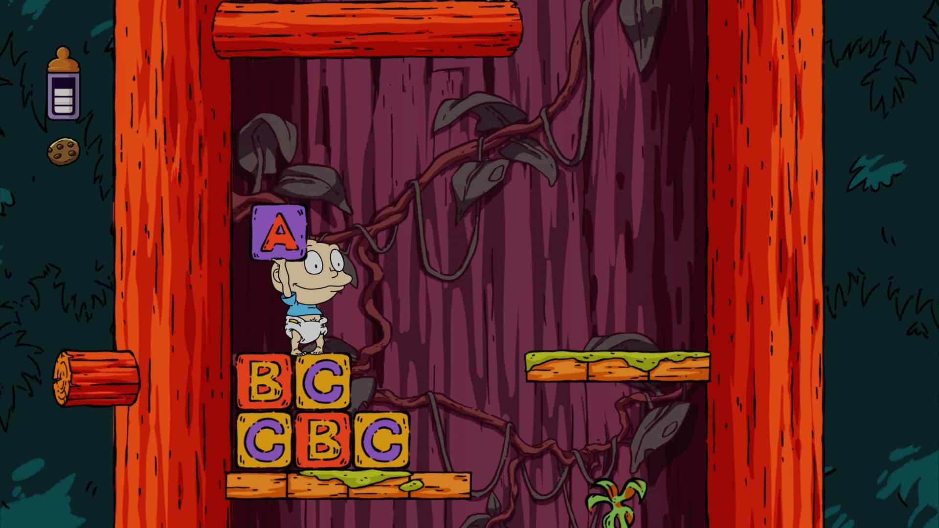 Rugrats 05_09_2024 19_16_46 | The Outerhaven Rugrats Adventures in Gameland - Tommy Lifting Bricks