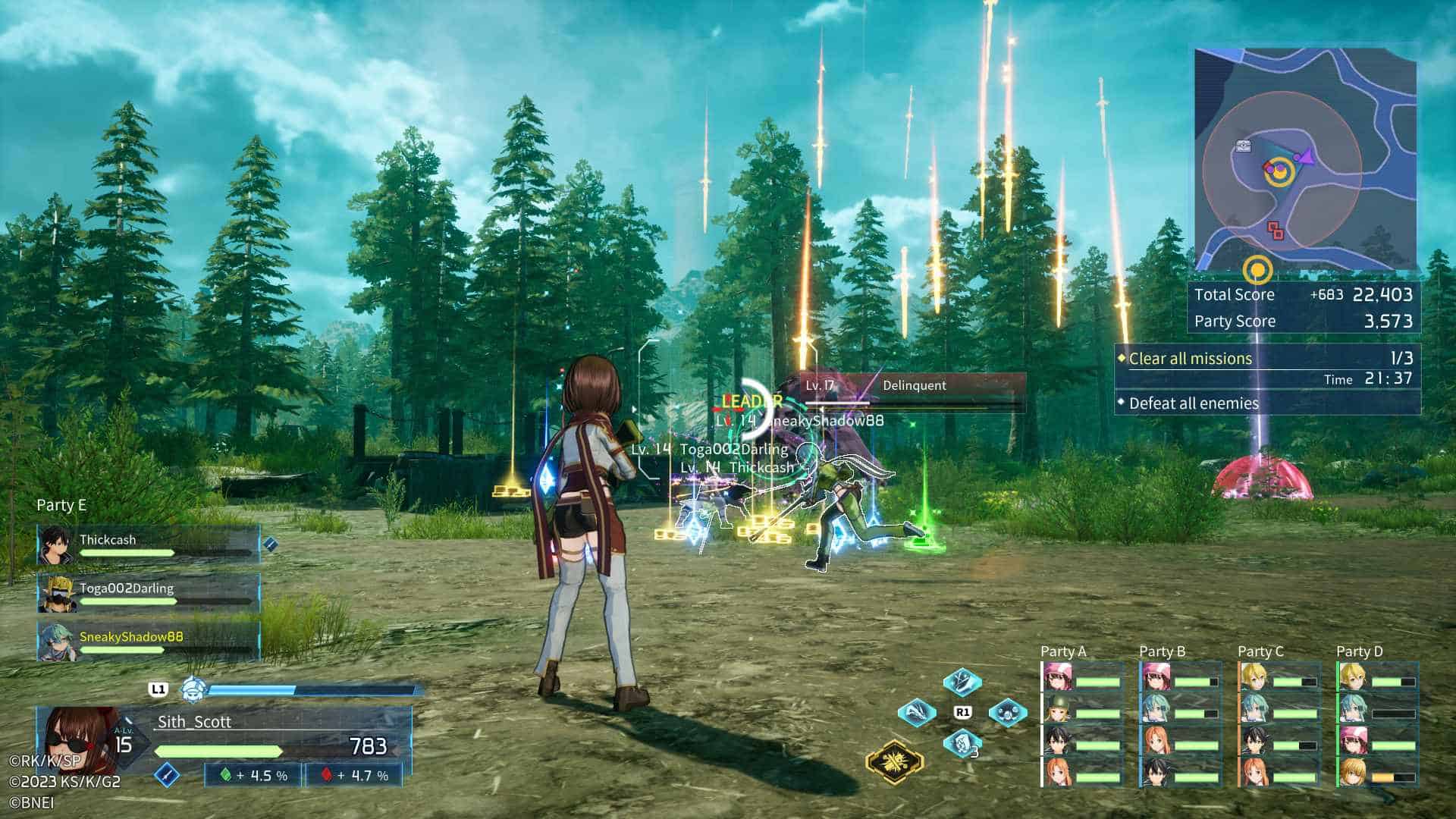 Sword Art Online Fractured Daydream mods drop | The Outerhaven