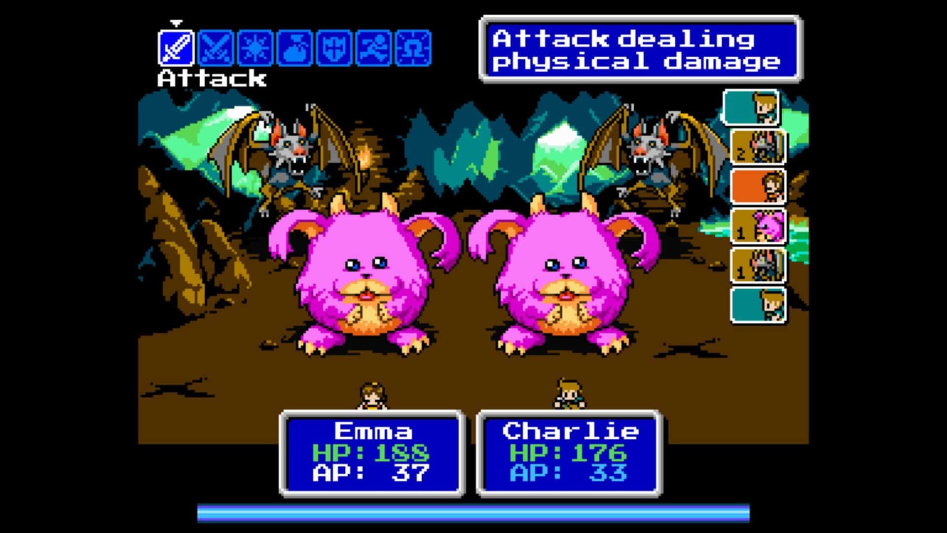 8-Bit Adventures 2 combat | The Outerhaven