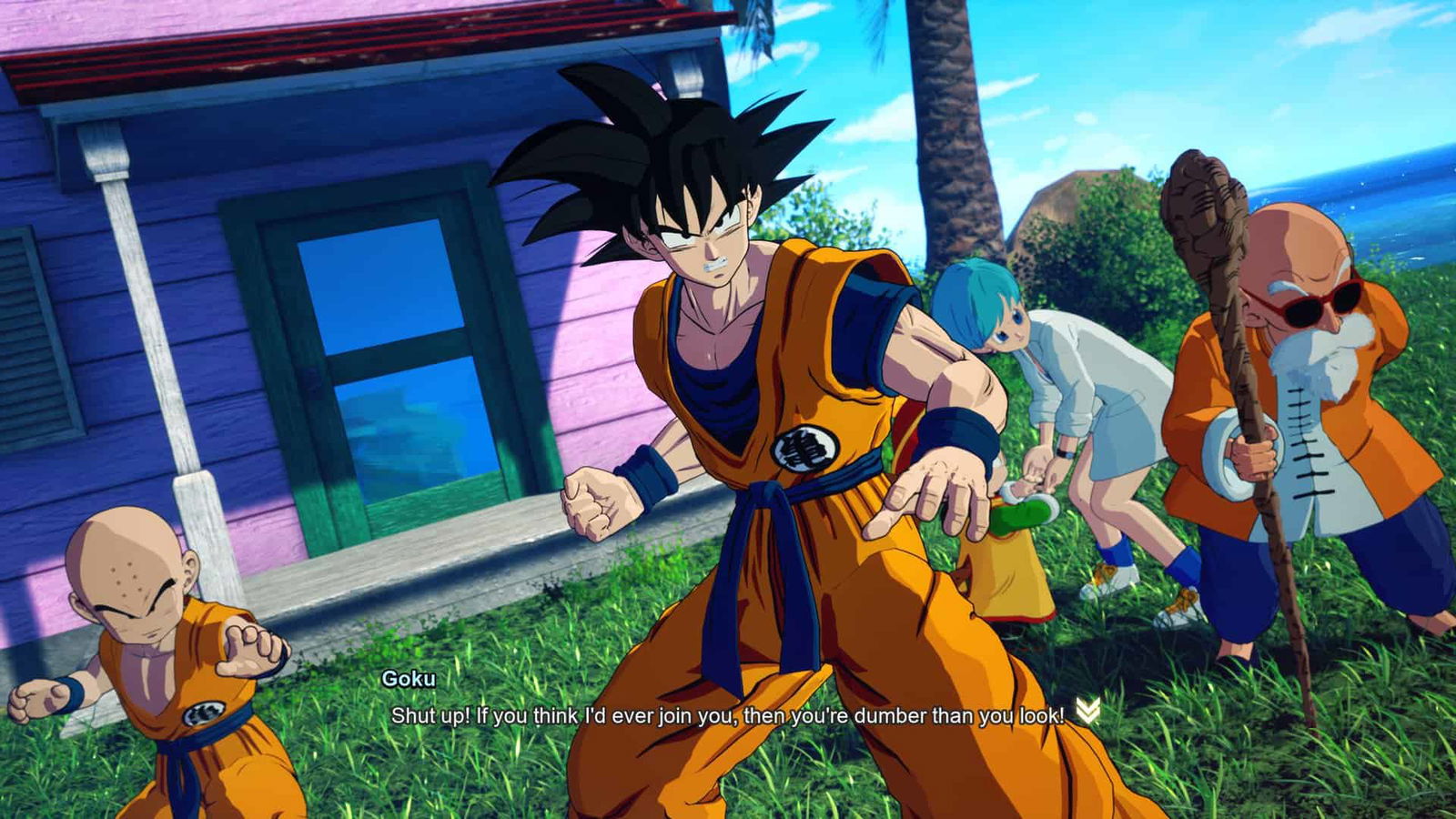 Dragon Ball Sparking! Zero - Goku, Krillen, Roshi, Gohan and Bulma