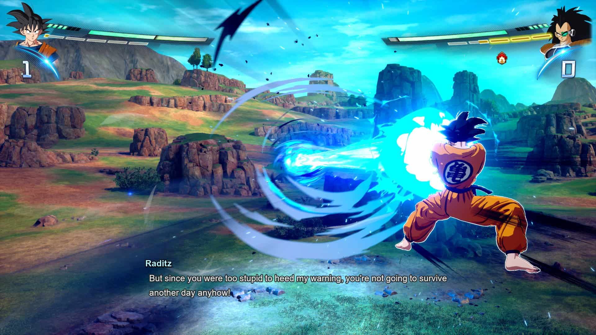 Dragon Ball Sparking Zero Goku Kamehameha | The Outerhaven Dragon Ball Sparking! Zero - Goku vs Raditz