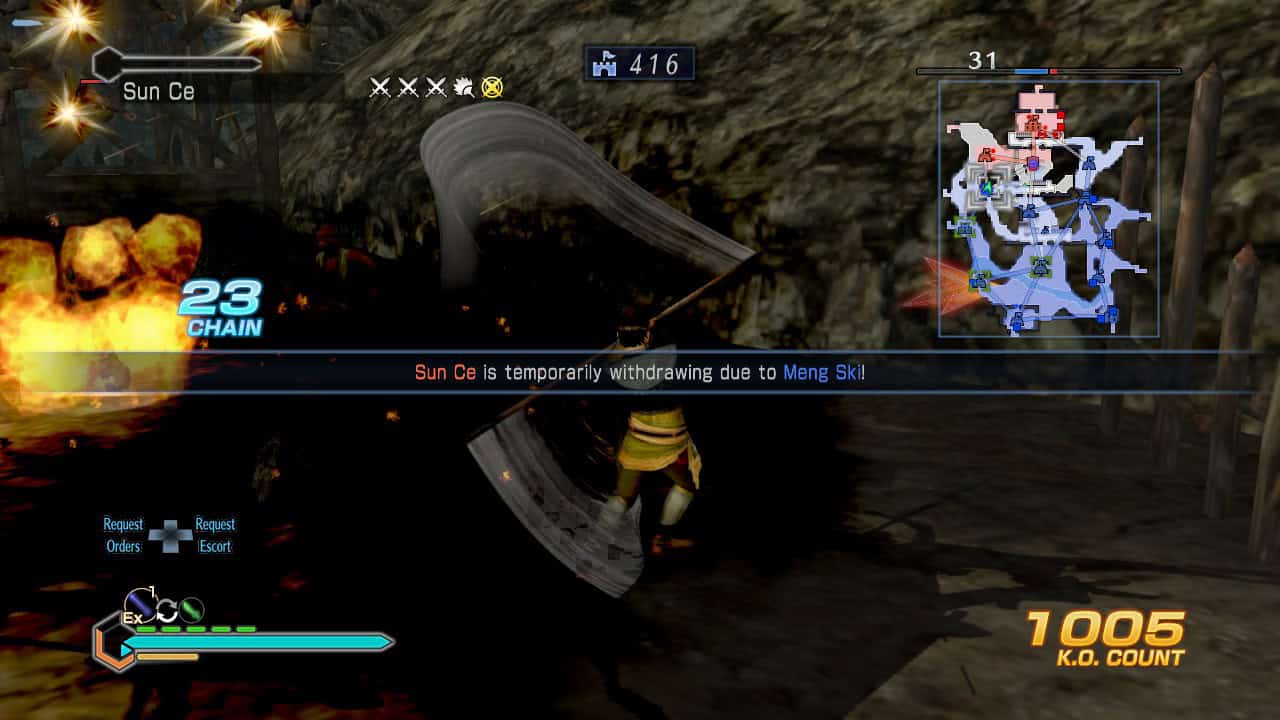 Dynasty Warriors 8 Empires combat screenshot | The Outerhaven
