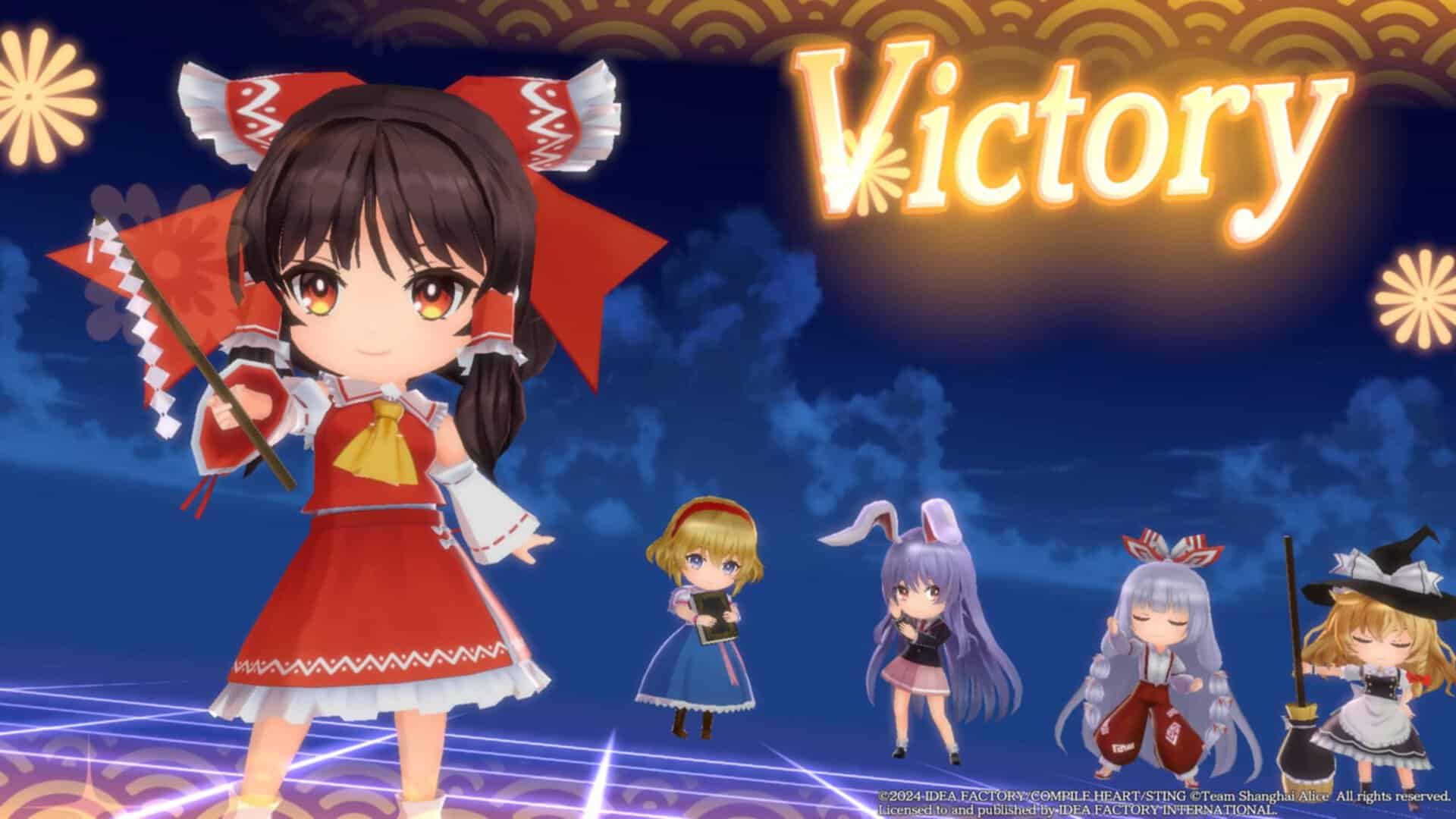 Touhou Spell Carnival Victory Pose | The Outerhaven
