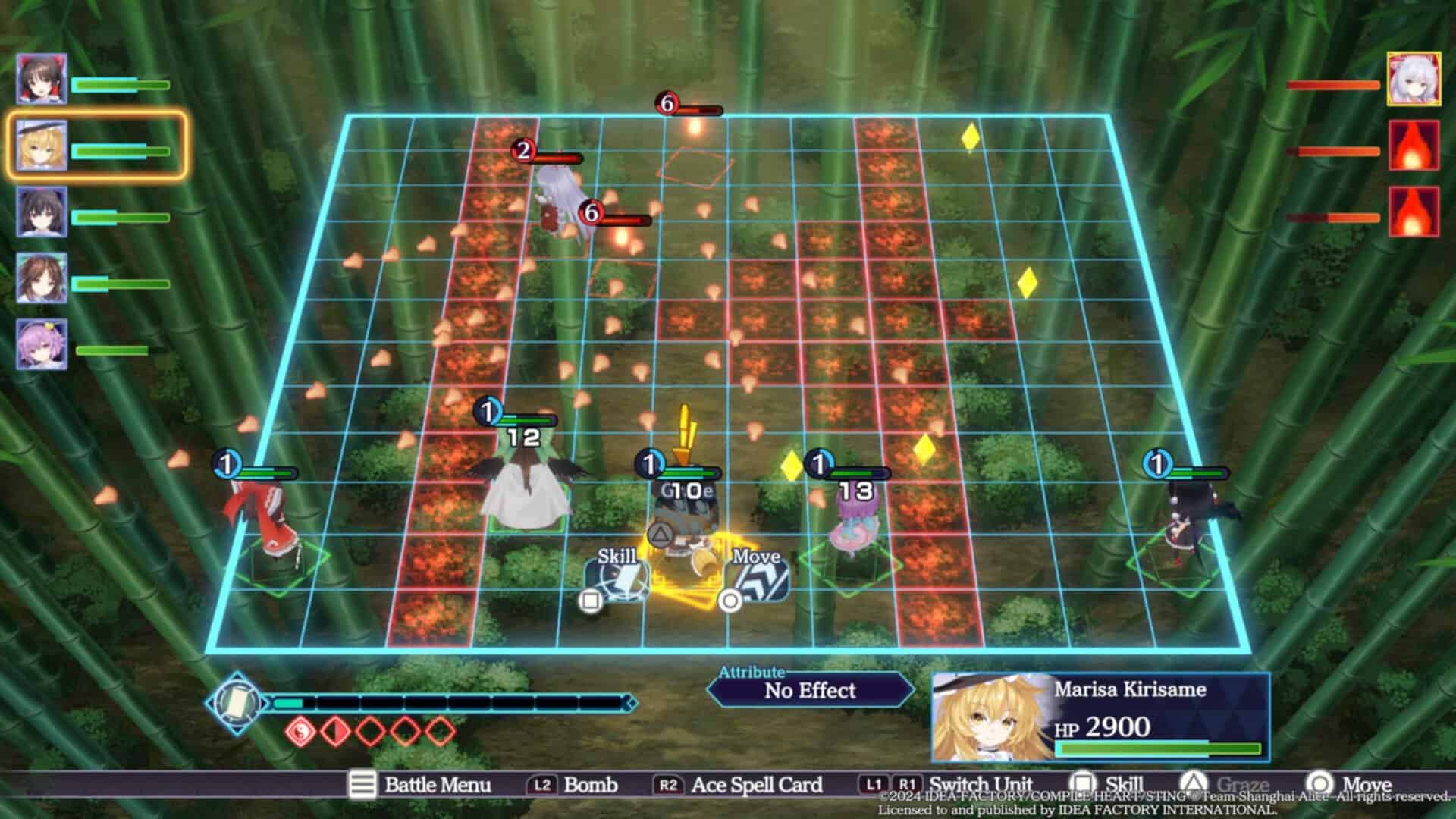 Touhou Spell carnival Grid Combat | The Outerhaven