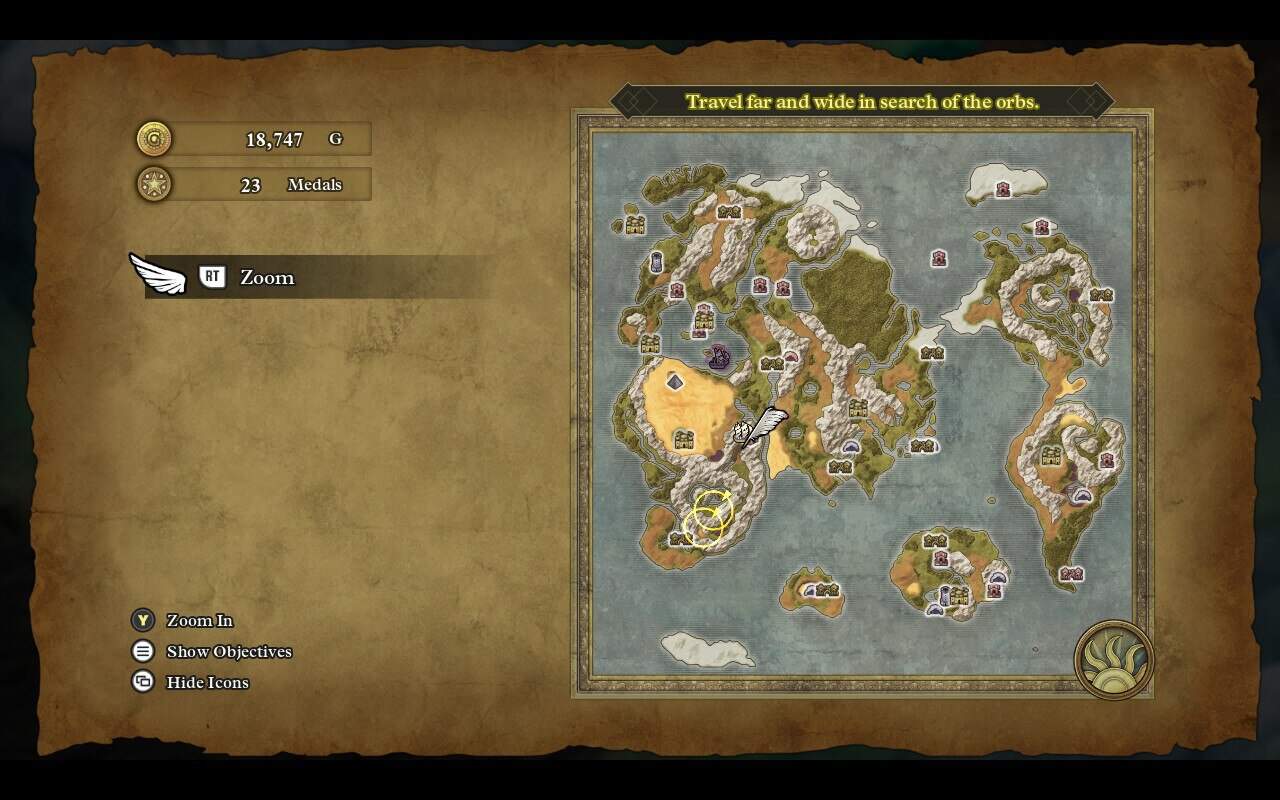 Dragon Quest III HD-2D Remake Map | The Outerhaven