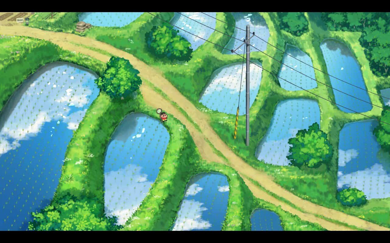 Shin Chan: Shiro And The Coal Town Background Art | The Outerhaven