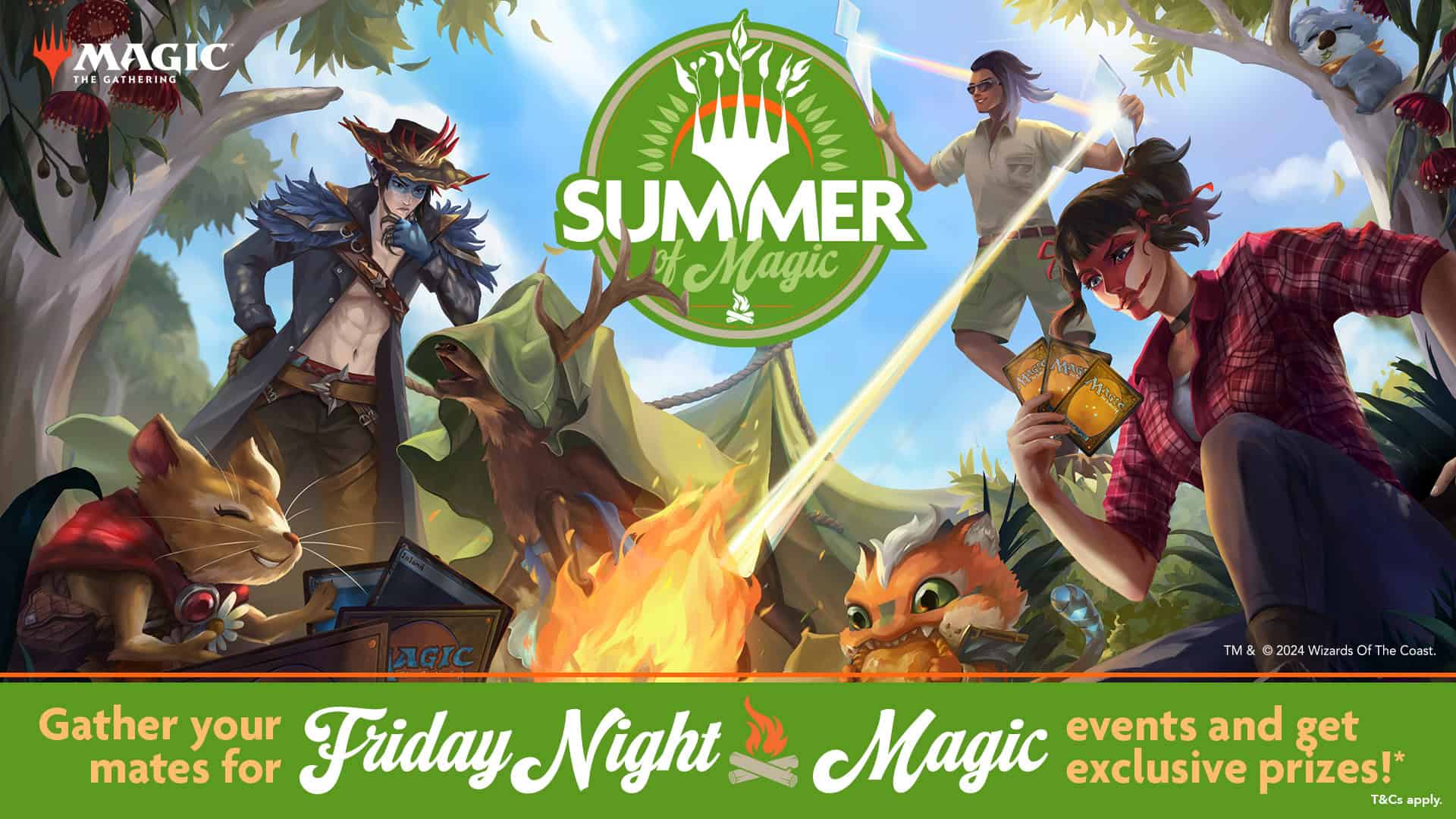 MTG SOM2024 Season 16x9 Promo Social Post | The Outerhaven Summer of Magic