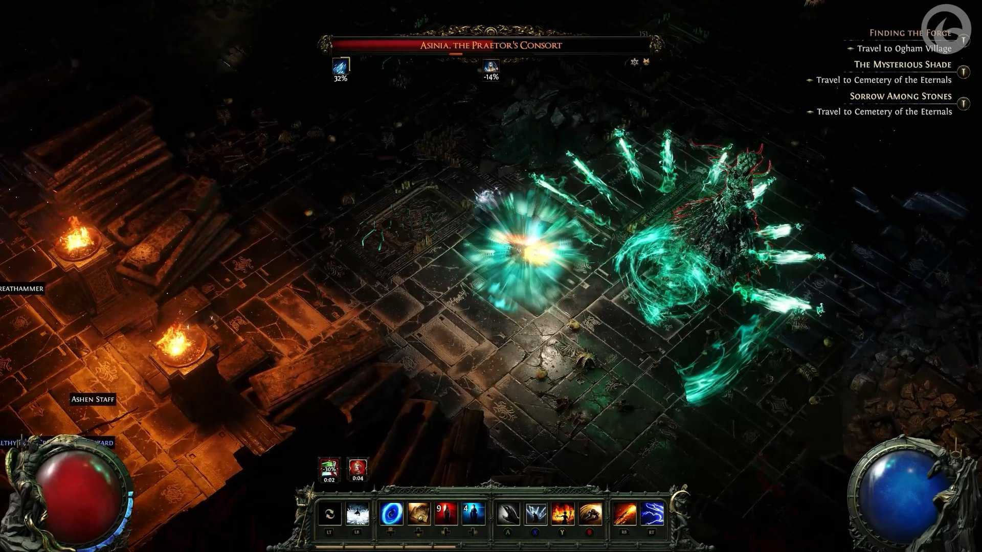 Path of Exile 2 - Asina The Praetor's Consort Boss Fight.mp4_snapshot_00.37.847 | The Outerhaven Path of Exile 2 - Asina The Praetor's Consort Boss Fight.mp4_snapshot_00.37.847