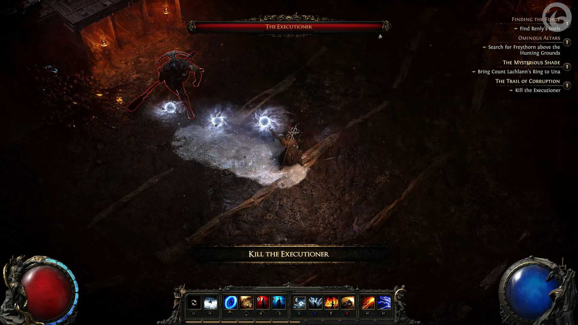 Path of Exile 2 - Executioner boss fight | The Outerhaven Path of Exile 2 - Executioner boss fight