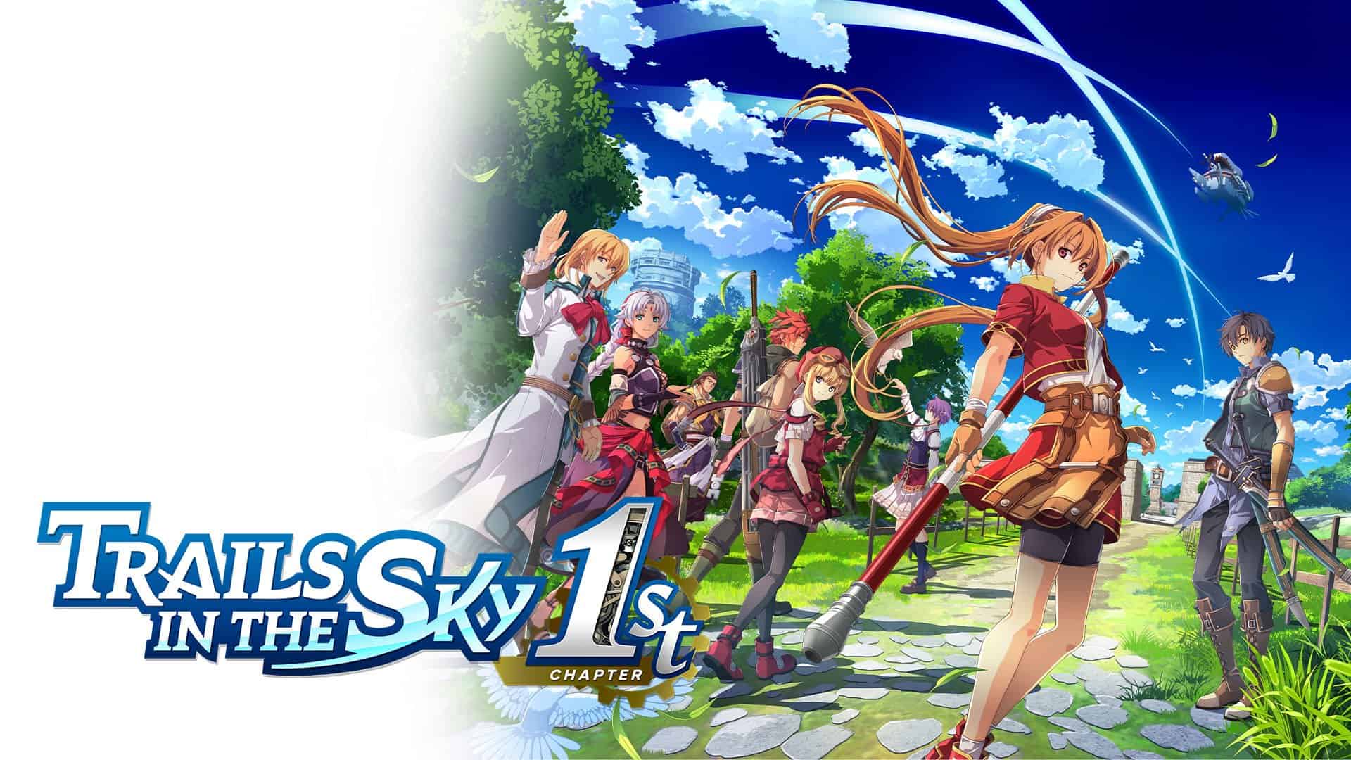 Trails in the sky 1st chapter logo | The Outerhaven The cast of characters of Trails in the Sky 1st chapter in the Liberl kingdom