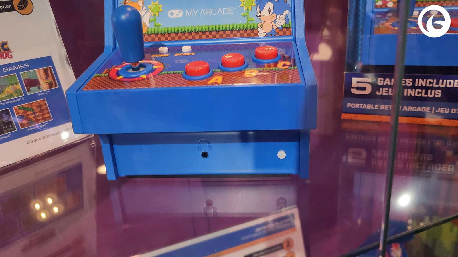 CES 2025-My Arcade Sonic the Hedgehog mini-cab-05