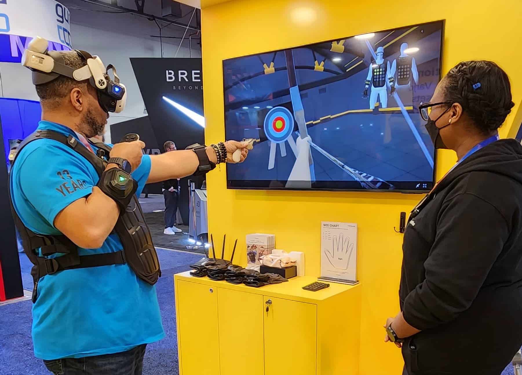 CES 2025 - bHaptics Tactsuit Pro in action | The Outerhaven