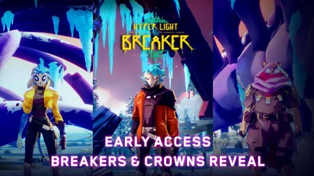 Thumbnail of the youtube announcement for Hyper light Breaker.