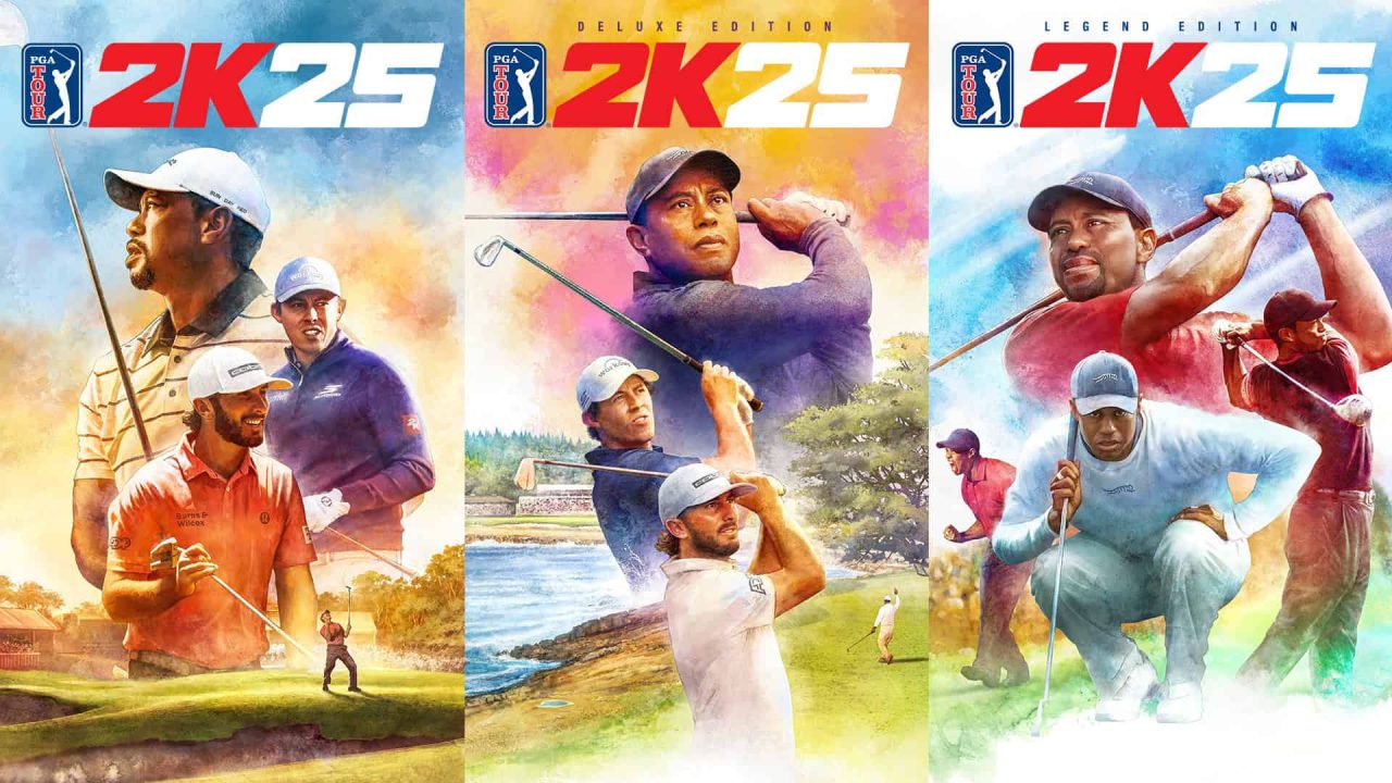 PGA TOUR 2K25 - 3Covers | The Outerhaven PGA Tour 2K25