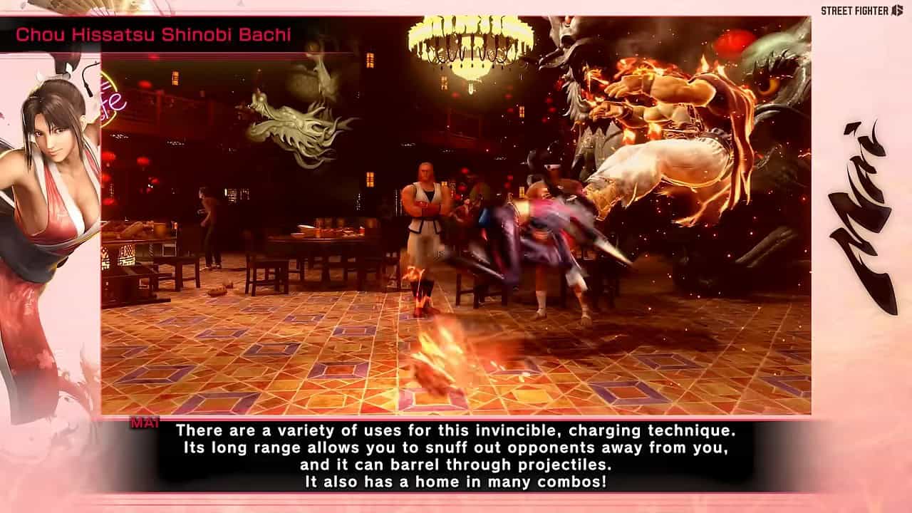 Street Fighter 6 Character Guide _ Mai 5-27 screenshot | The Outerhaven Street Fighter 6 Mai Shiranui