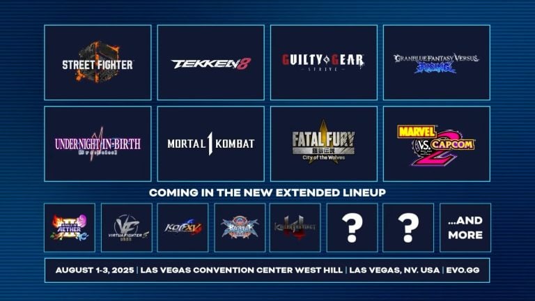 Evo 2025 two games remain