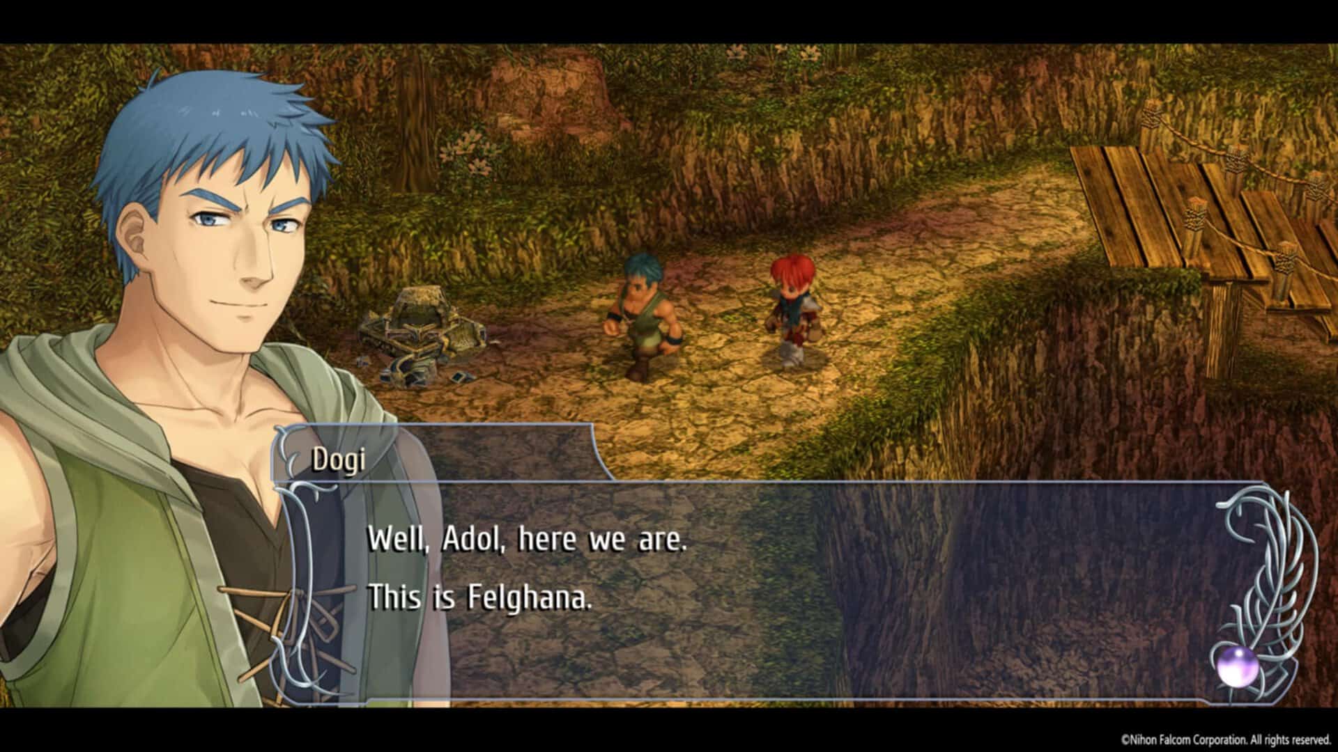Ys Oath In Memoire Dogi Felghana | The Outerhaven
