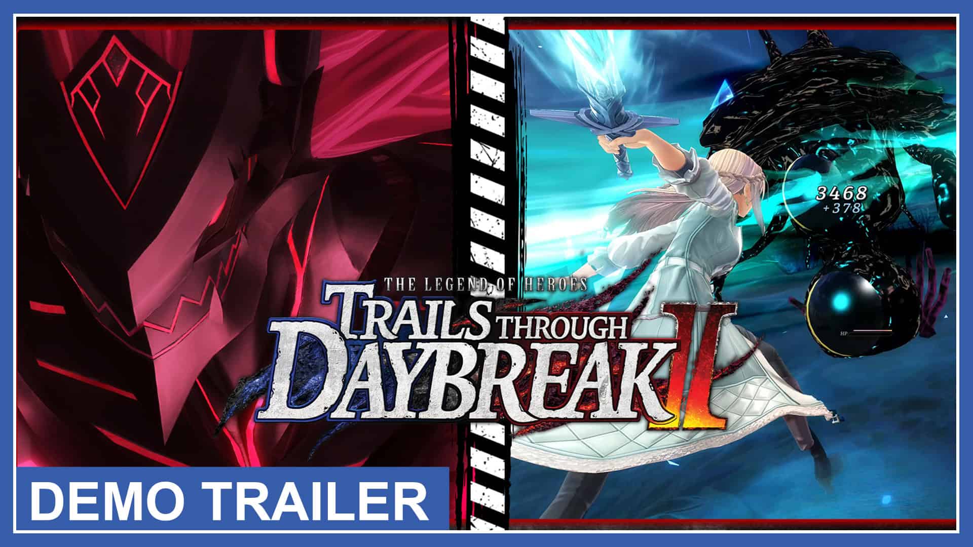 Legend of Heroes Trails Through Daybreak 2 Demo trailers | The Outerhaven Thumbnail for the youtube video showcasing the demos for legend of heroes Trails Through Daybreak 2