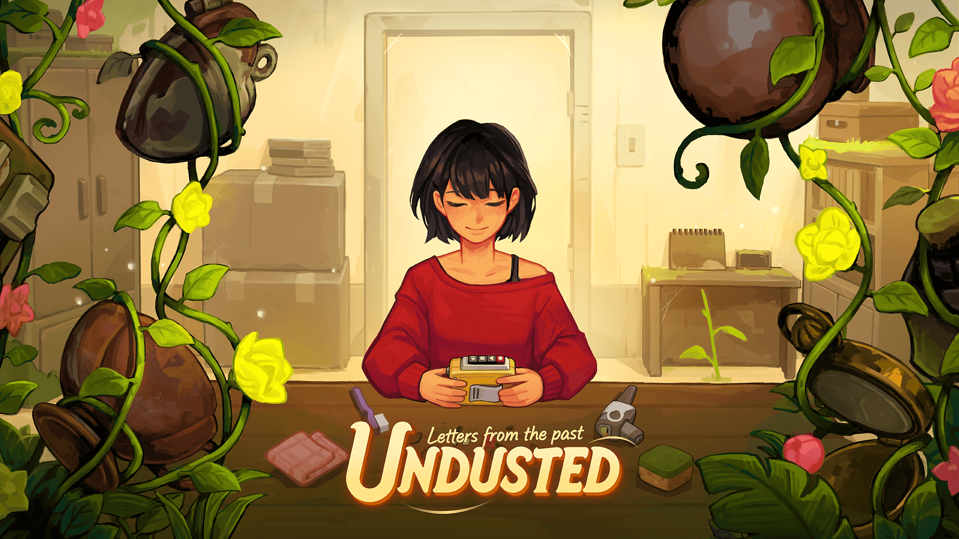 Undusted: Letters from the Past Keyart | The Outerhaven Key art for Undusted: Letters from the Past