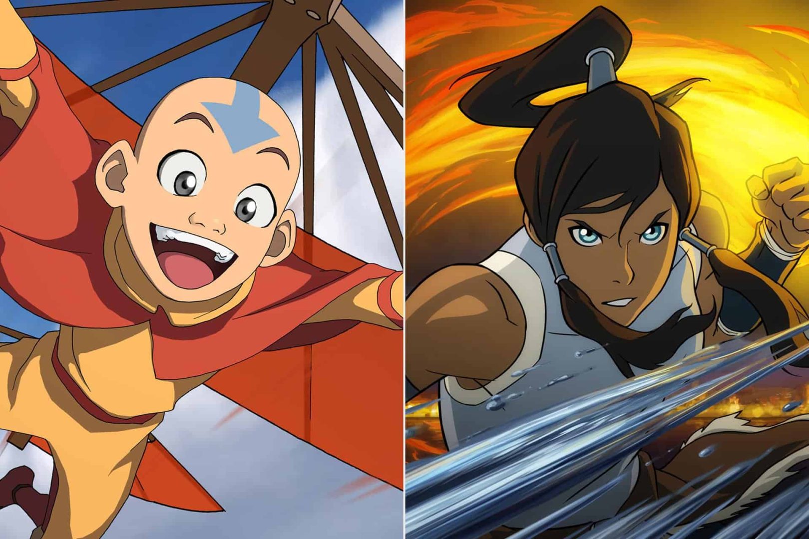 Avatar Aang and Korra | The Outerhaven Avatar: Seven Havens, Avatar Studios