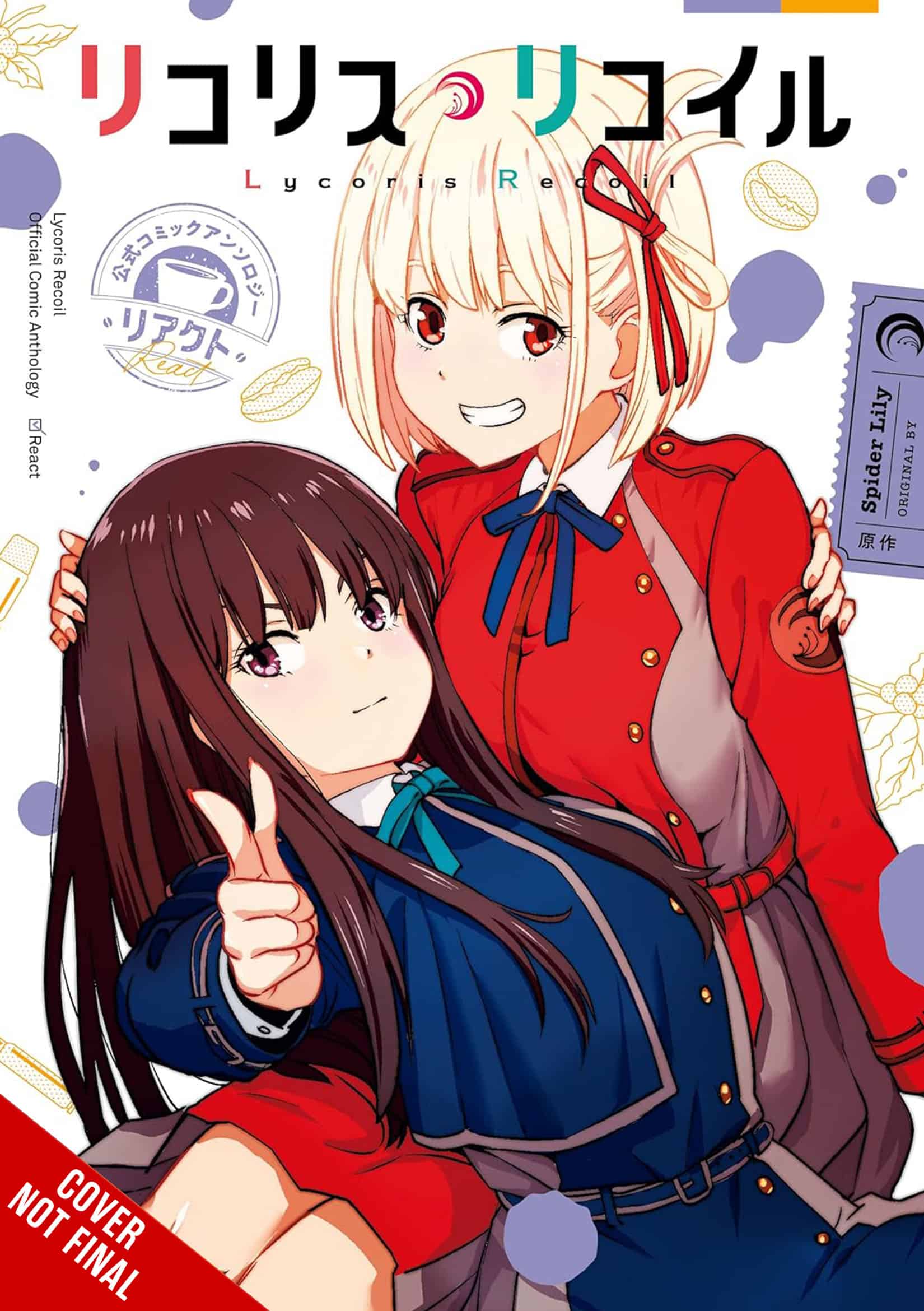 Lycoris Recoil Official Comic Anthology React CNF | The Outerhaven