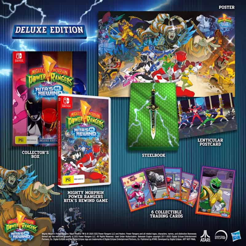 Mighty Morphin Power Rangers Ritas Rewind Physical Edition | The Outerhaven Mighty Morphin Power Rangers Ritas Rewind Physical Edition